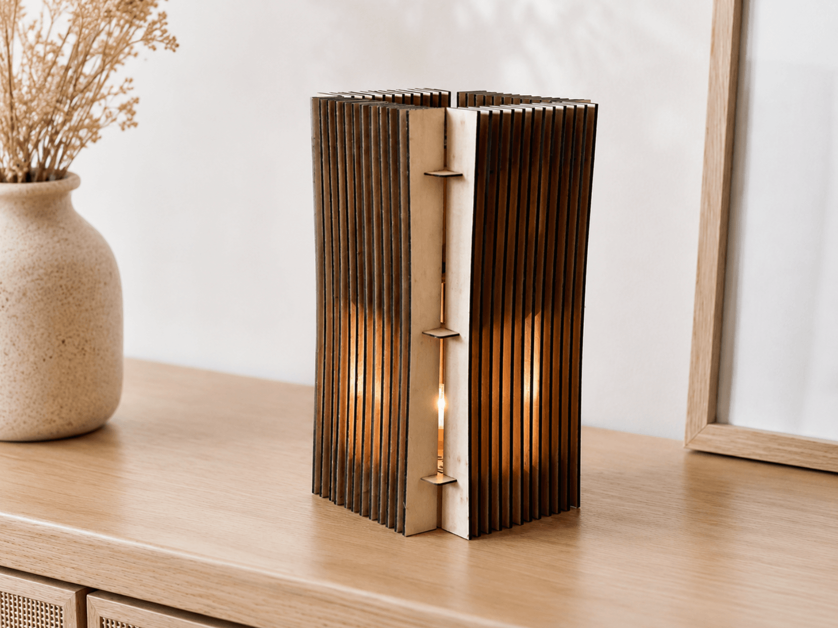 Photophore en bois – Image 4