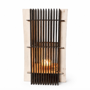 Photophore en bois