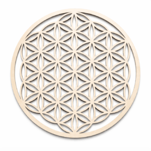 Fleur de Vie en bois | Diamètre 30 cm