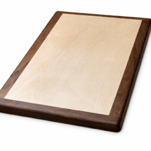 Planche à découper en bois massif | Hêtre & noyer