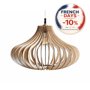 Suspension en bois "Auréa"