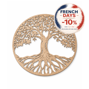 Arbre de Vie en bois mural | Diamètre 60 cm