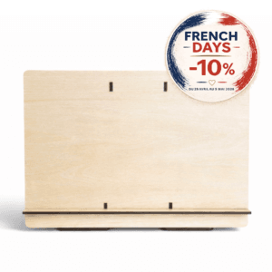 Support pour tablette en bois