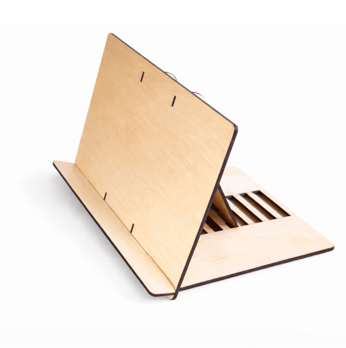 Support pour tablette en bois – Image 2