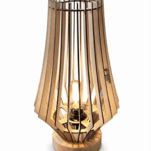 Lampe en bois Éclisse
