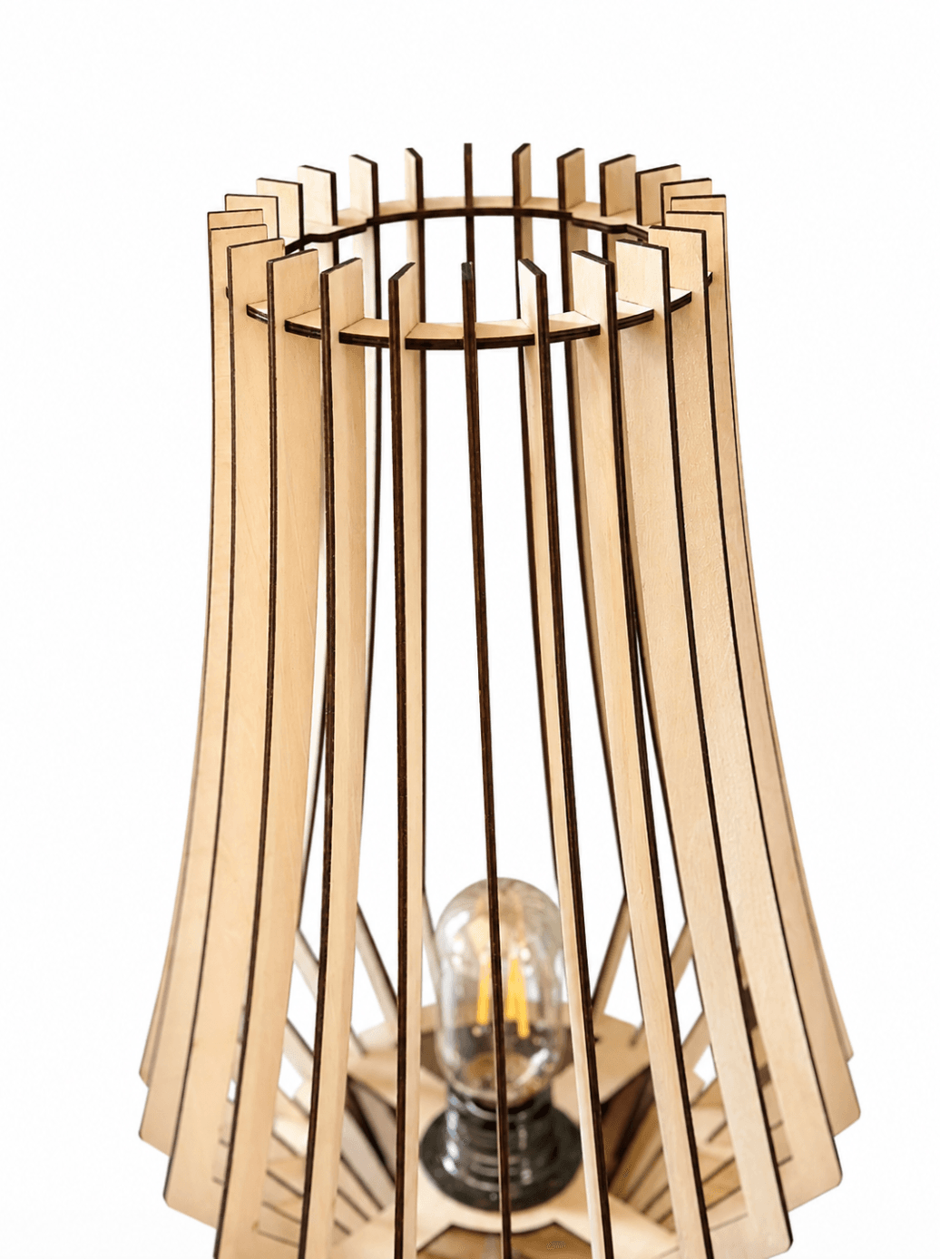 Lampe en bois Éclisse – Image 5