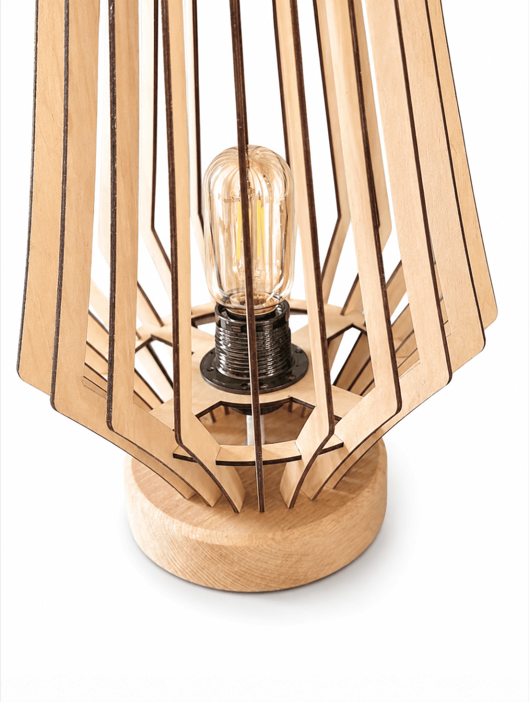 Lampe en bois Éclisse – Image 7