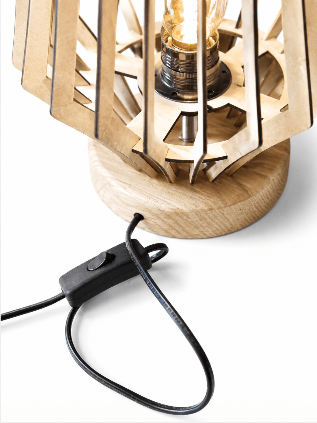 Lampe en bois Éclisse – Image 10
