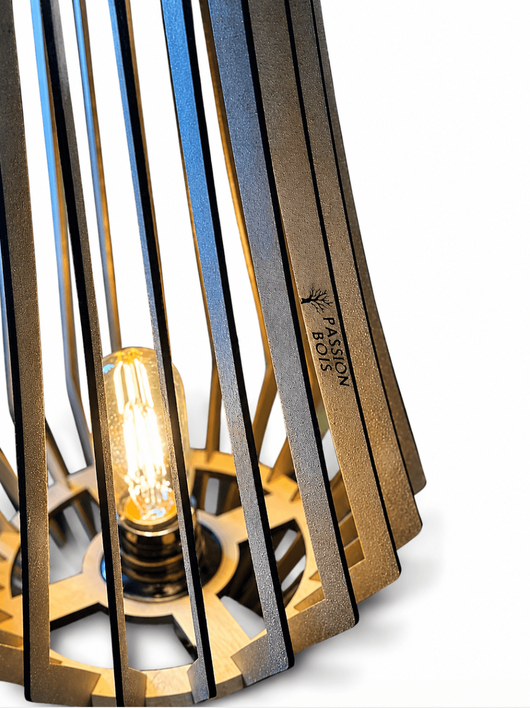 Lampe en bois Éclisse – Image 11